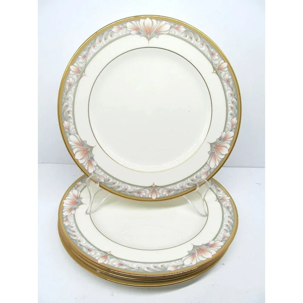 Noritake Barrymore #9737 Set Of 4 Vintage 8 1/4